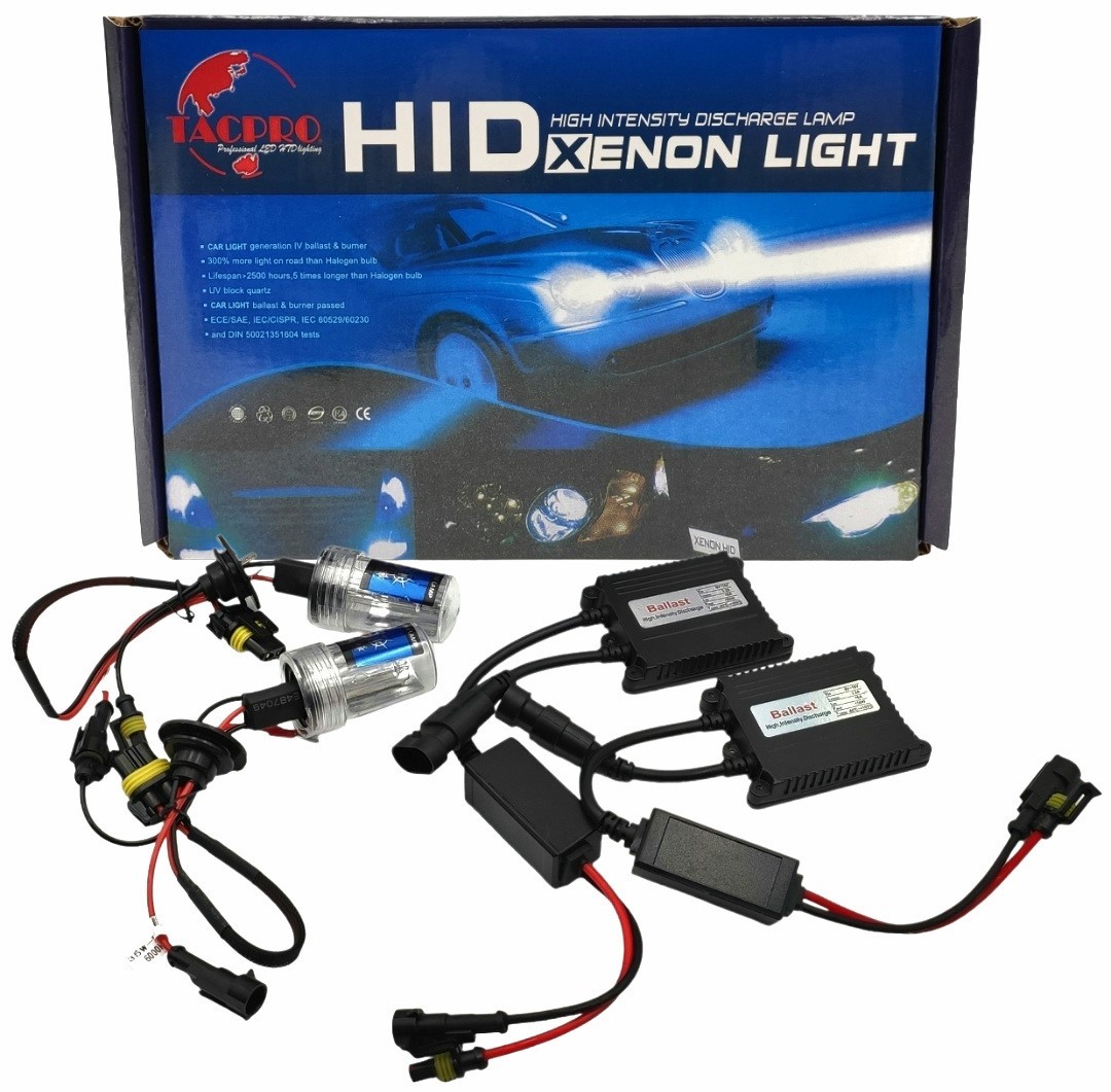 AKCE - Xenony H7 6000K - Přestavbová xenonová HID sada, provedení slim